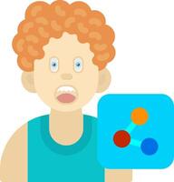 Share Icon for Boys Social App vector