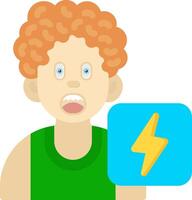 Current Symbol Icon for Boys Voltage App vector