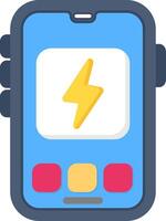 Colourful current icon for energy or system update vector