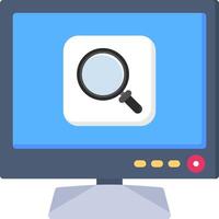 Search Icon for Smart TV Content Discovery vector