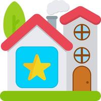 Favorite Star Icon for Home Automation vector