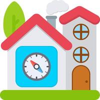 Compass Navigation Tool for Smart Home vector