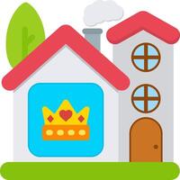 Crown Icon for Admin Access in Smart Homes vector