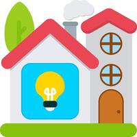 Idea Icon for Innovative Smart Home Solutions vector