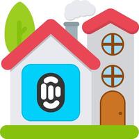 Fingerprint Icon for Biometric Smart Access vector