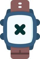 Multiply Icon in Colors for Smartwatch Math App vector