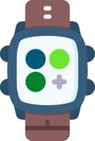 Colorful App Icon Interface for Smartwatch Apps vector