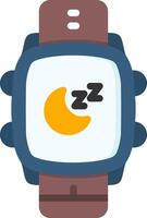 Sleep Icon for Smartwatch Sleep Tracking App vector