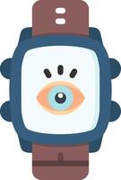 View Icon in Smartwatch App in Colorful Style vector