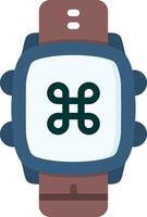 Command Icon in Smartwatch Task or Control Mode vector