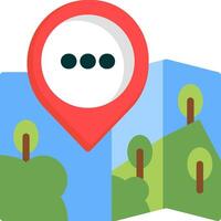 More Options Location Icon vector