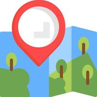 Copy Route Path Icon vector