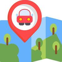 Car Vehicle Navigation Icon vector