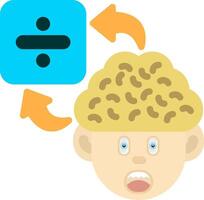 Colourful Divide Icon for Analytical Thinking vector
