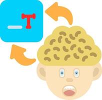 Colourful Type Icon for Expressing Ideas vector