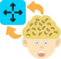 Colourful Move Icon for Shifting Perspectives vector