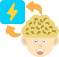 Colourful Current Icon for Present Awareness vector