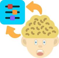 Colourful Controls Icon for Mental Regulation vector