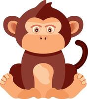 Ninja Monkey with Mask Icon vector