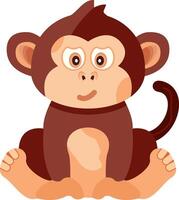Rolling Eyes Monkey Emoji vector