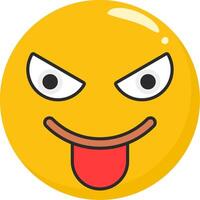 Envy Face Emoji Jealous Expression vector