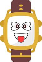 Tongue Expression Watch Dial vector