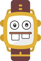 Ugly Watch Dial Flat vector