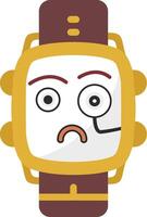 Detective Mood Watch Dial vector