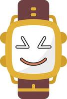 Cute Expression Watch Dial vector