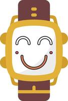 Blush Mood Watch Dial Icon vector