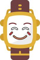 Extreme Joy Watch Dial Icon vector