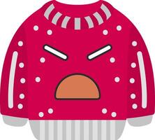 Persevering Struggle Face Emoji Sweatshirt vector