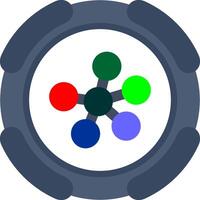Network Connection Colourful vector