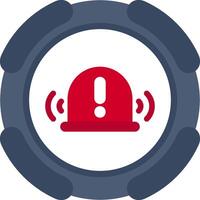Alarm Clock Notification Icon vector