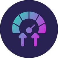 Meter Subtle UI Based Graphic Style vector