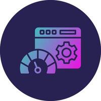 Dashboard High Detail Graphic Shape Design vector