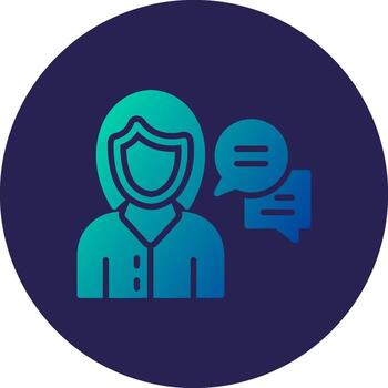 Chat Vibrant Visual Based Design Object vector