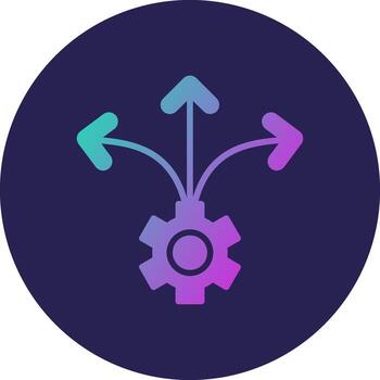 Flexibility Abstract User Interface Visual Form vector