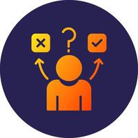 Confused Abstract User Interface Visual Form vector
