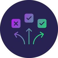Pathways Muted Colored User Interface Design vector