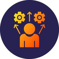 Arrows Futuristic App Interface Design Badge vector