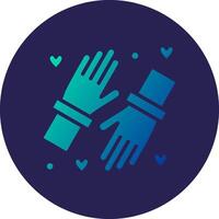 Together Web Styled Graphic Design Piece vector
