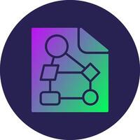 Data Geometric Styled Badge Design Visual vector