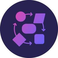 Transform Bright Toned Visual UI Design vector
