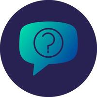 Question Handcrafted UI Symbol Design Element vector