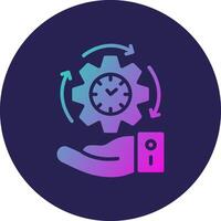Time Management User Friendly Drawing Design Piece vector