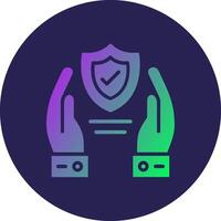 Reliability Modern Shaped UI Graphic Element vector