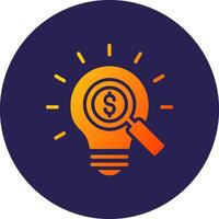 Investment insights Application Based UI Graphic Design vector