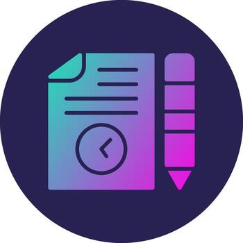 Report Minimal Artistic Object Design Style vector