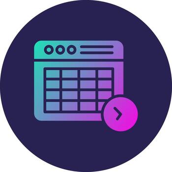 hoja de cálculo personalizado línea Arte ui elemento vector